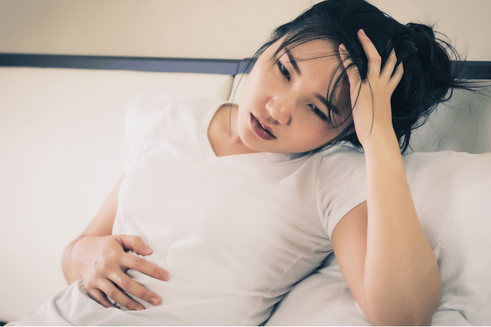 Long COVID headaches fatigue shortness of breath Picture of a Long COVID patient suffering with fatigue, headaches and shortness of breath